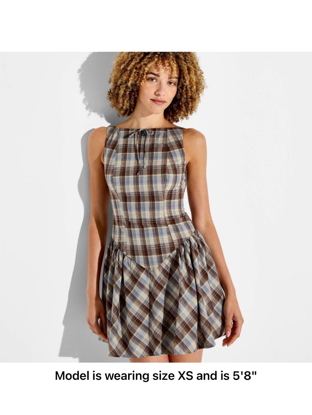 Dropped Waist Mini Skater Dress-Still in Stores